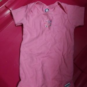 Pink girl onesie 24m